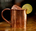 ingredient moscow mule copper mug